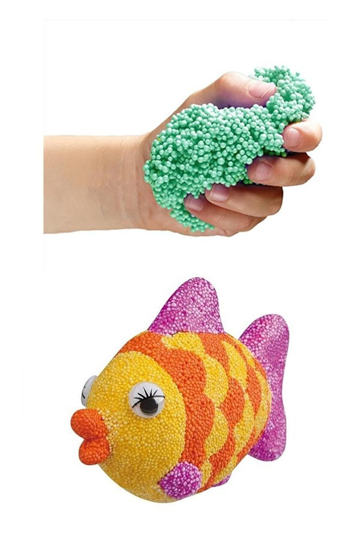 Oyuncak Store 6 Adet Köpük Hamur 6X10gr Sticky Nano