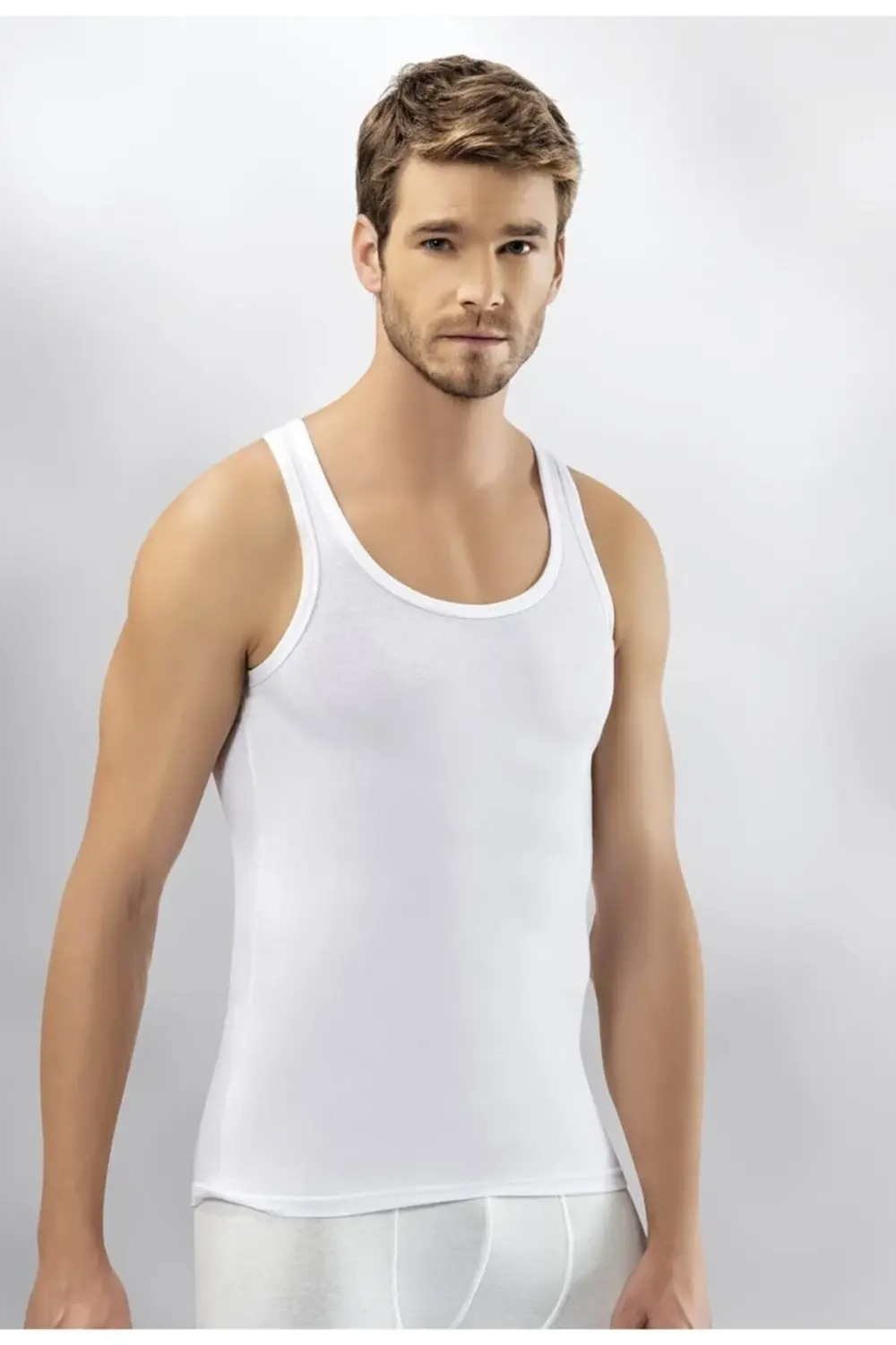 6 Adet Kota Erkek Likralı Atlet 1006