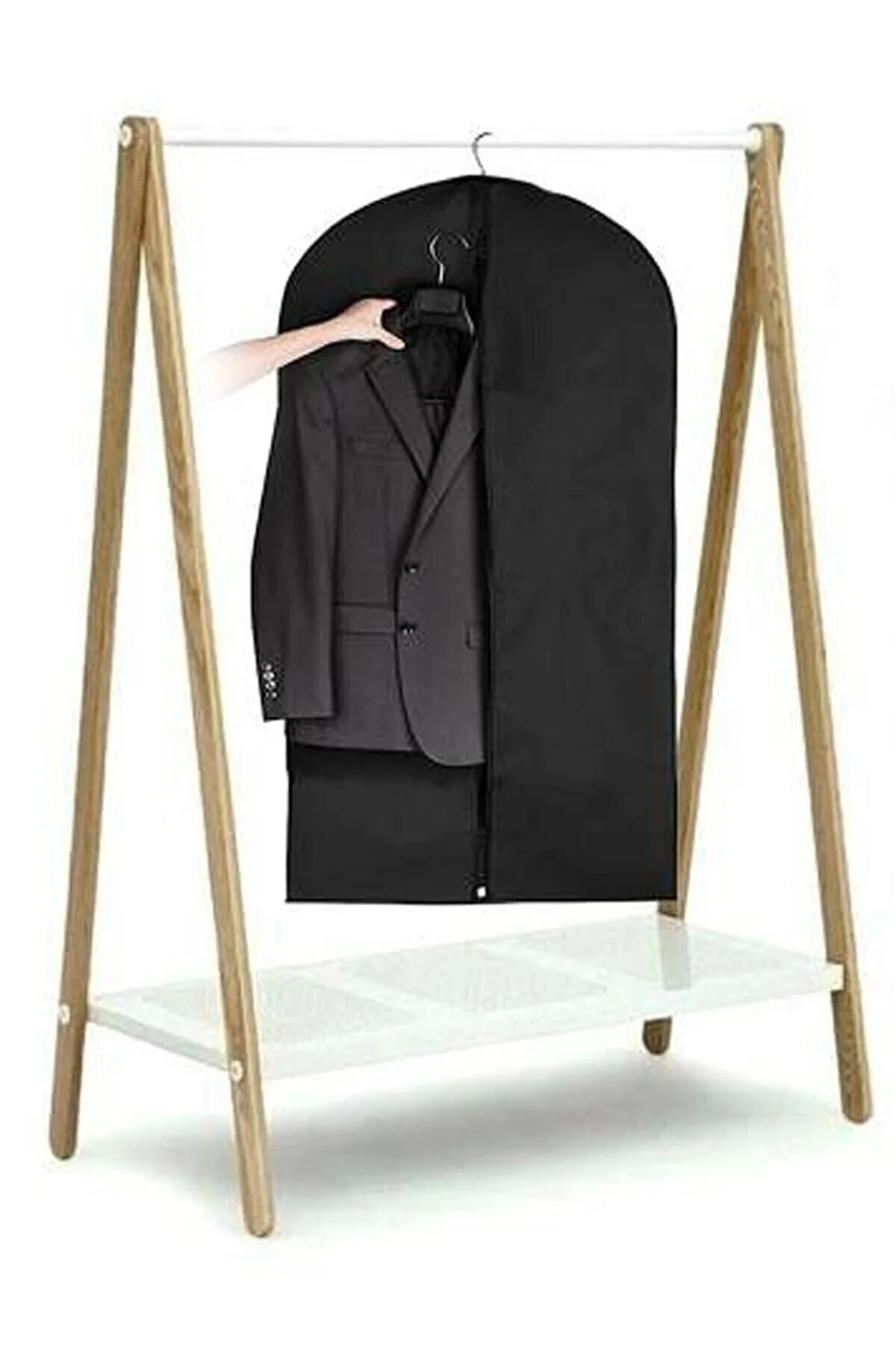 6 Adet Kullanışlı Takım Elbise Kılıfı 100x63 Cm 0096 ( )