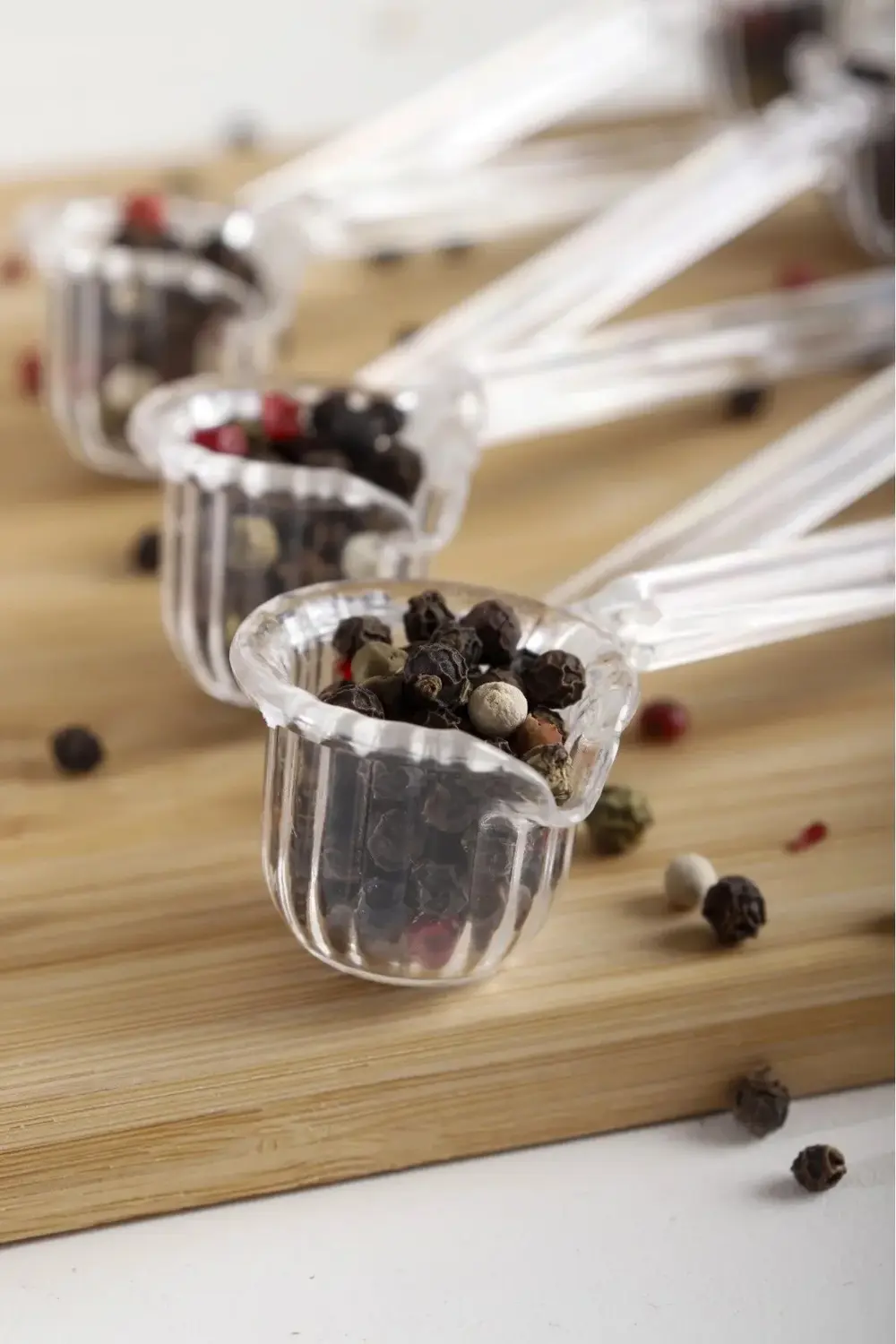 6 Adet Mika Origami Şekilli Şeker Ve Kahve Kaşığı - Baharat Kaşığ