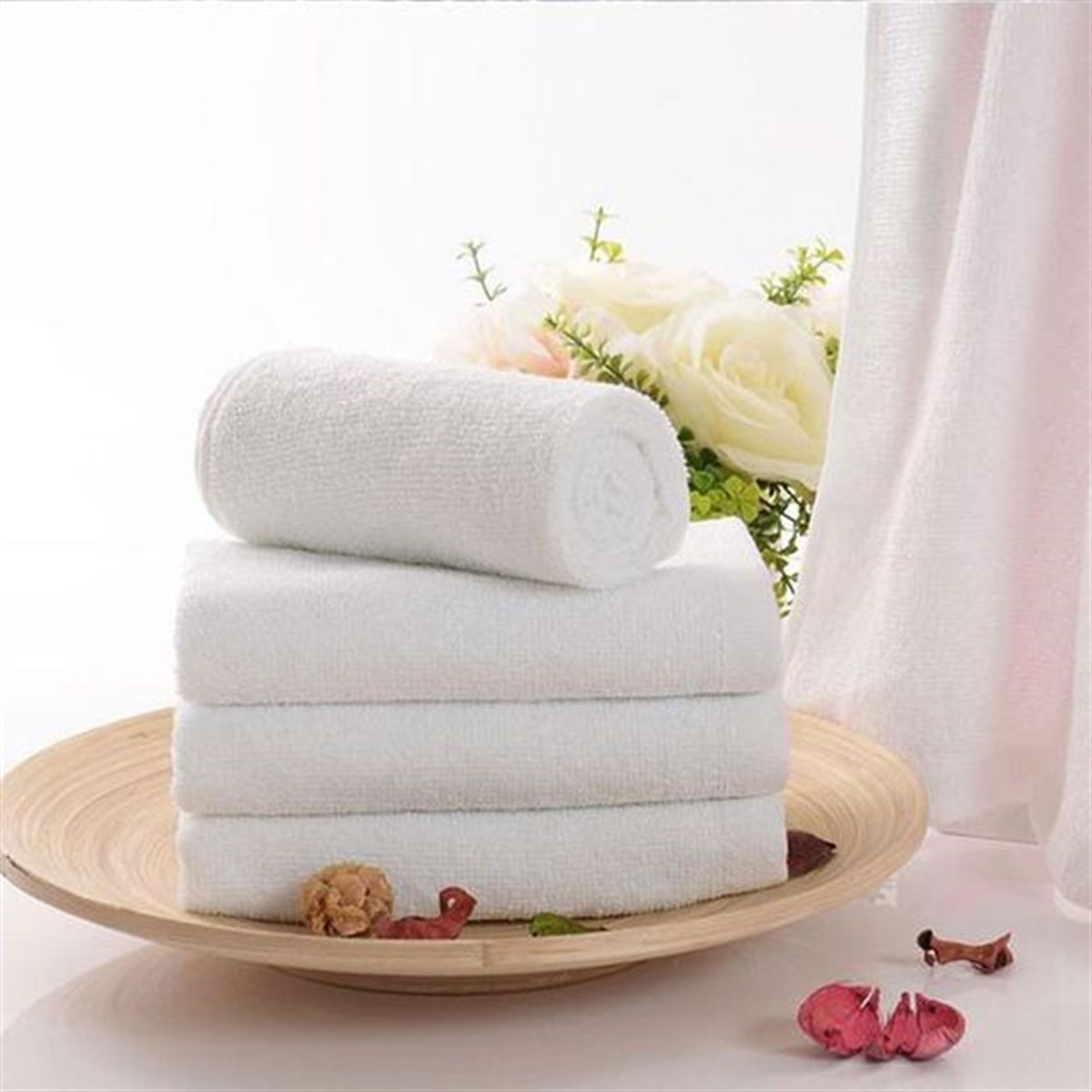 Private 6 Adet Otel El Yüz Havlusu %100 1. Kalite Pamuk 230 Gram 50×90 Cm