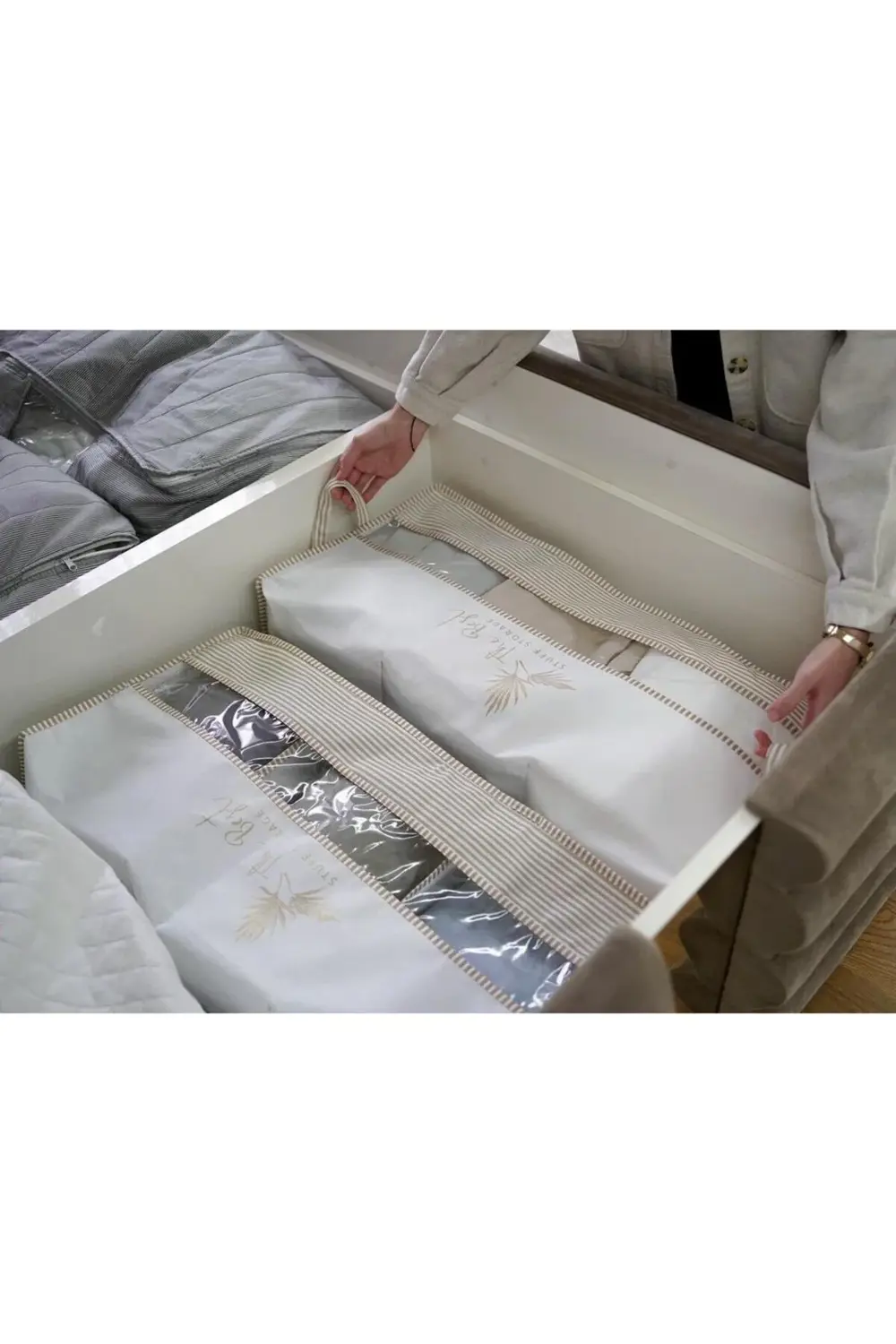 6 Adet Pencereli Baza Hurç Baza Altı Düzenleyici Hurç