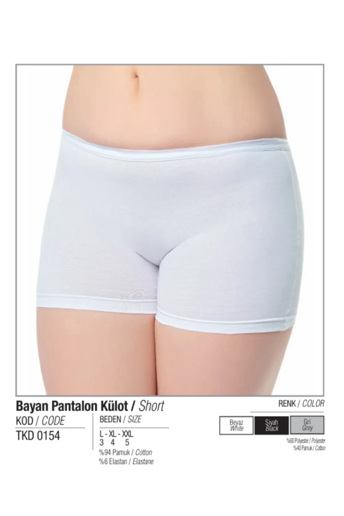 (6 ADET) TUTKU MİNİ SHORT BOXER PANTALON KÜLOTU