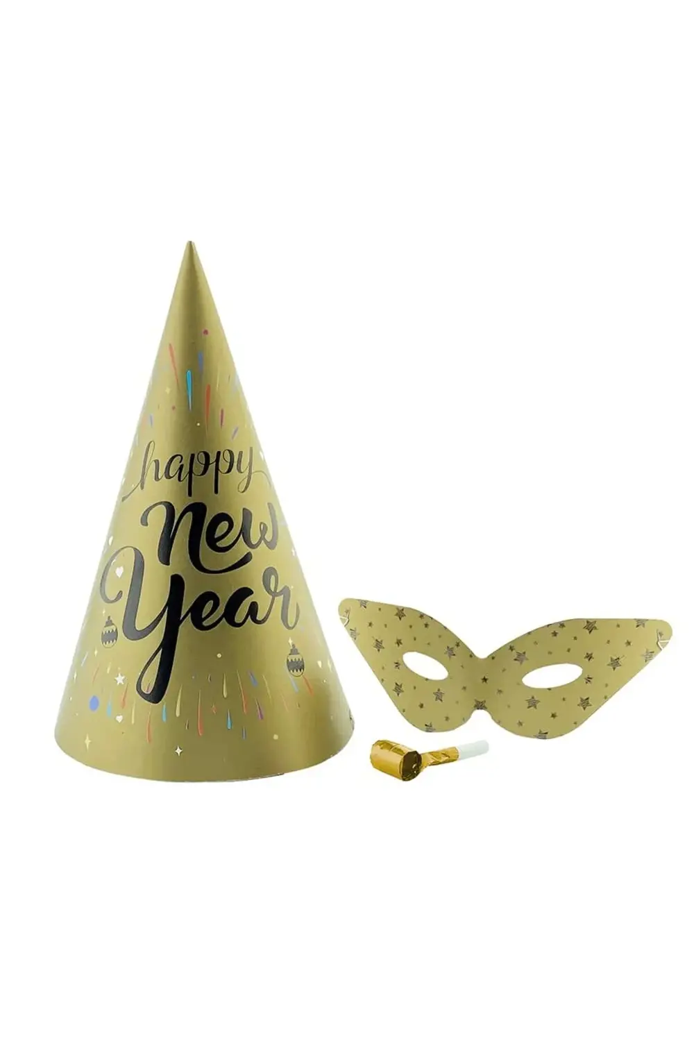 6 Adet Yılbaşı Kotyon 3 Parça Set