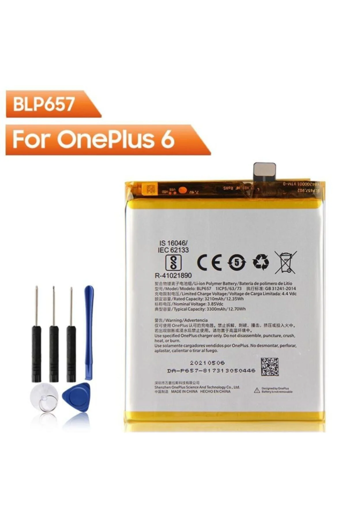 6 Batarya Blp657