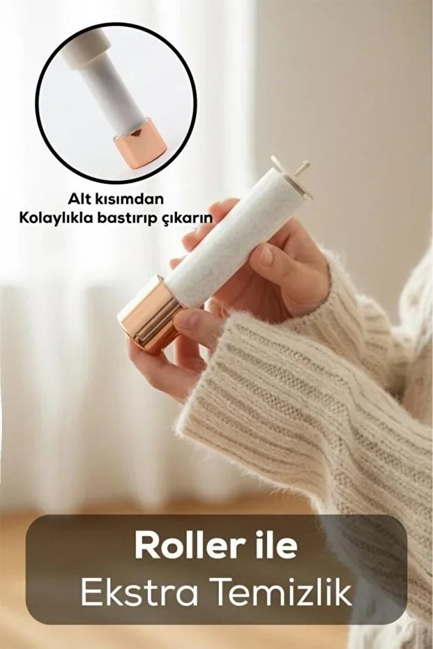 6 Bıçaklı 2 Kademeli Tüy Tiftik Şarjlı Temizleme Makinesi Ve Tüy Toplama Rulosu (Yedek Bıçaklı) 6 Bıçaklı 2 Kademeli Tüy Tiftik Şarjlı Temizleme Makinesi Ve Tüy Toplama Rulosu (Yedek Bıçaklı)