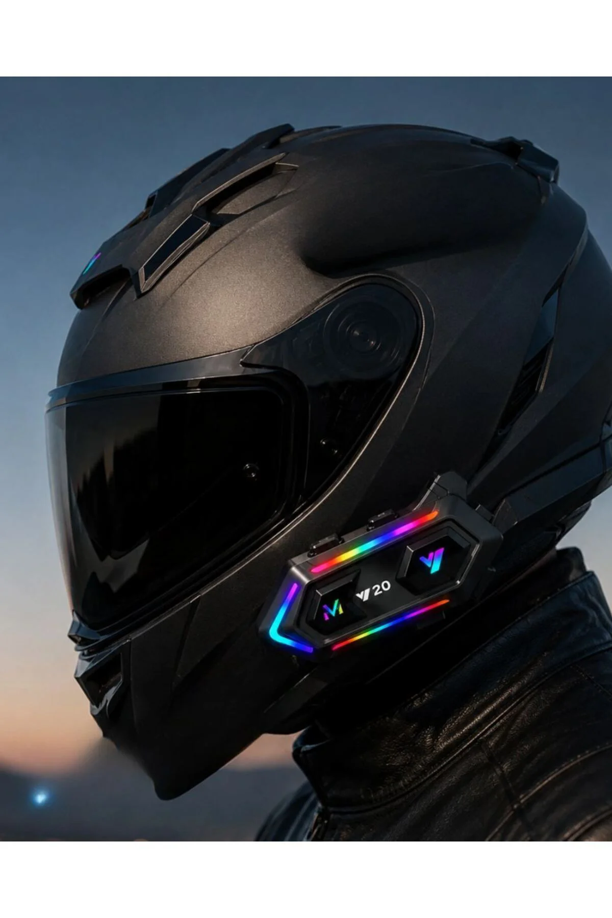 6. Bluetooth 5.3 Kask İçi Intercom Kulaklık Ipx6 Suya Dayanıklı Tasarım