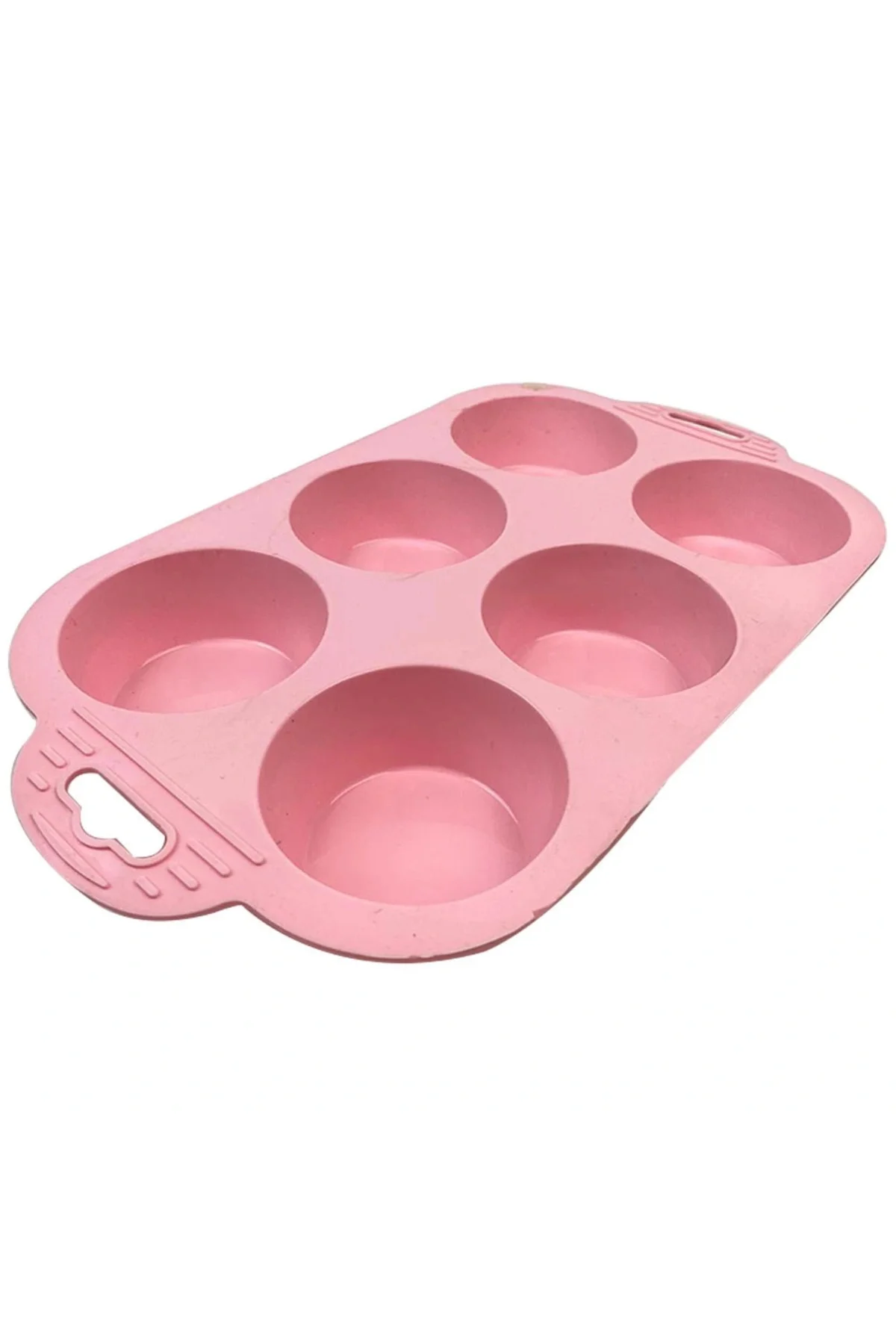 6 Bölmeli Silikon Muffin Kek Kalıbı - Görsel 2
