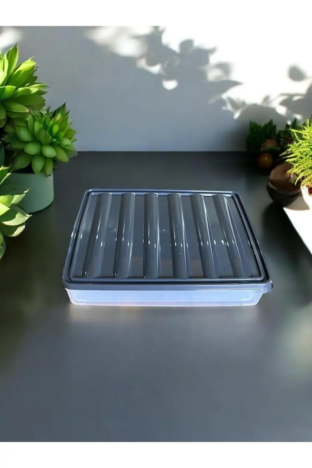 6 Bölmeli Vakumlu Saklama Kabı, Sızdırmaz ve Pratik Kahvaltılık S