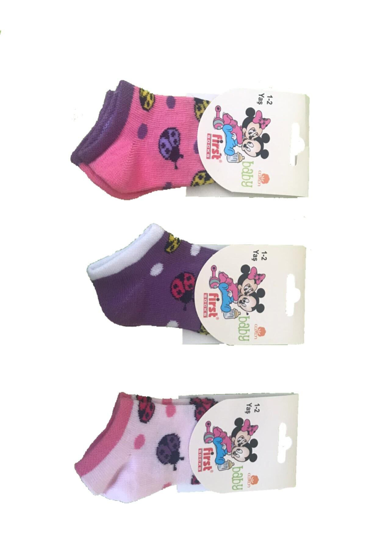 6 Çift Bebek Patik Çorap