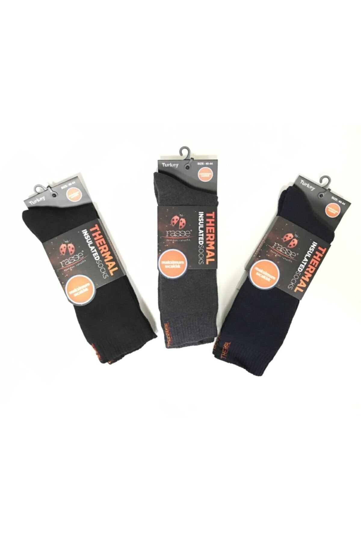 6 Çift Termal Havlu Çorap