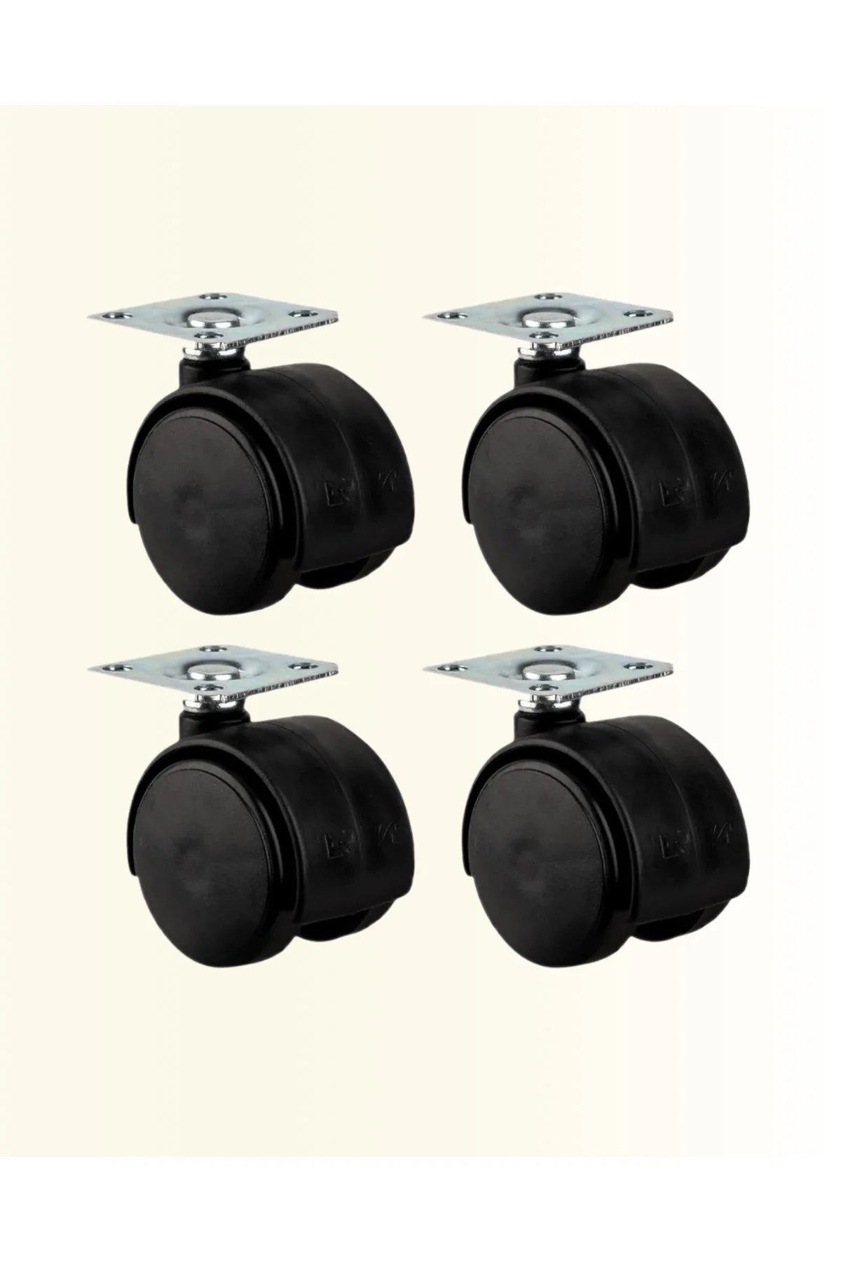 6 cm Kilitsiz Masa Ayağı Tekerleği 4’lü Set Çok Amaçlı - Lisinya