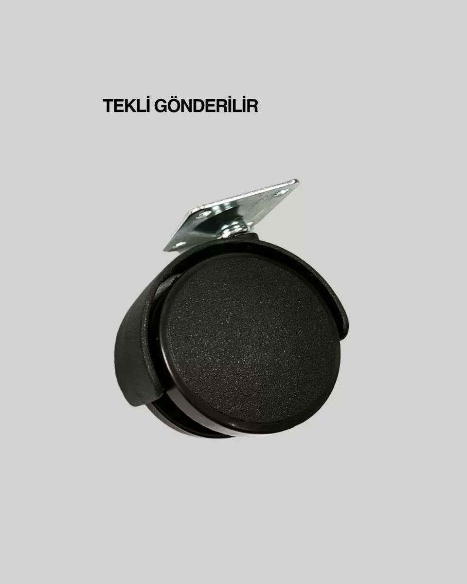 6 cm Kilitsiz Tekerlek Ayak - Mobilya Hareketliliği ve Zemin Koruması