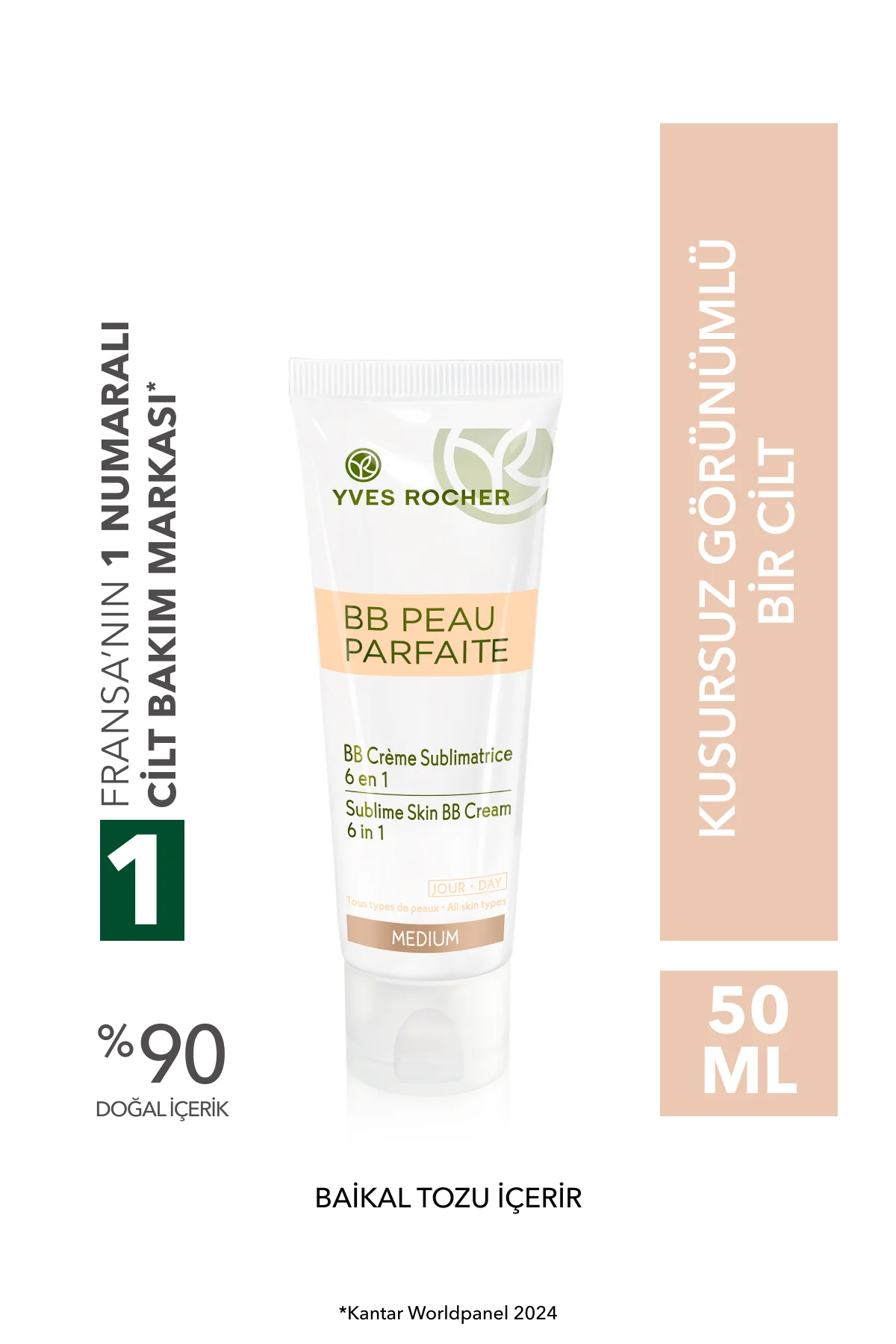 6 Etki 1 Arada Kusursuzlaştırıcı Bb Krem-50 Ml