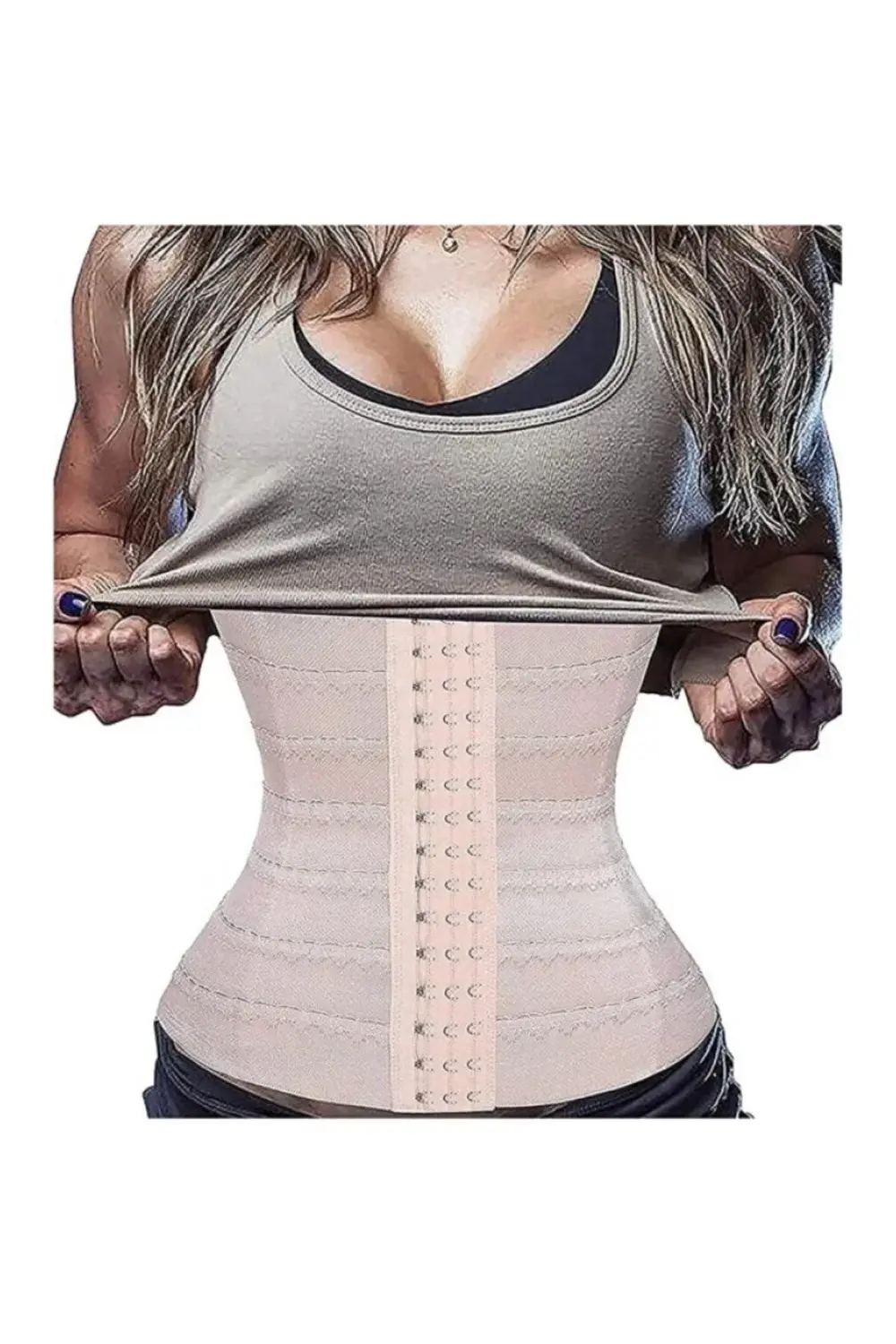 6 Kademe Unisex Bel Korsesi Vücut Şekillendirici 6 Kademe Unisex Bel Korsesi Vücut Şekillendirici