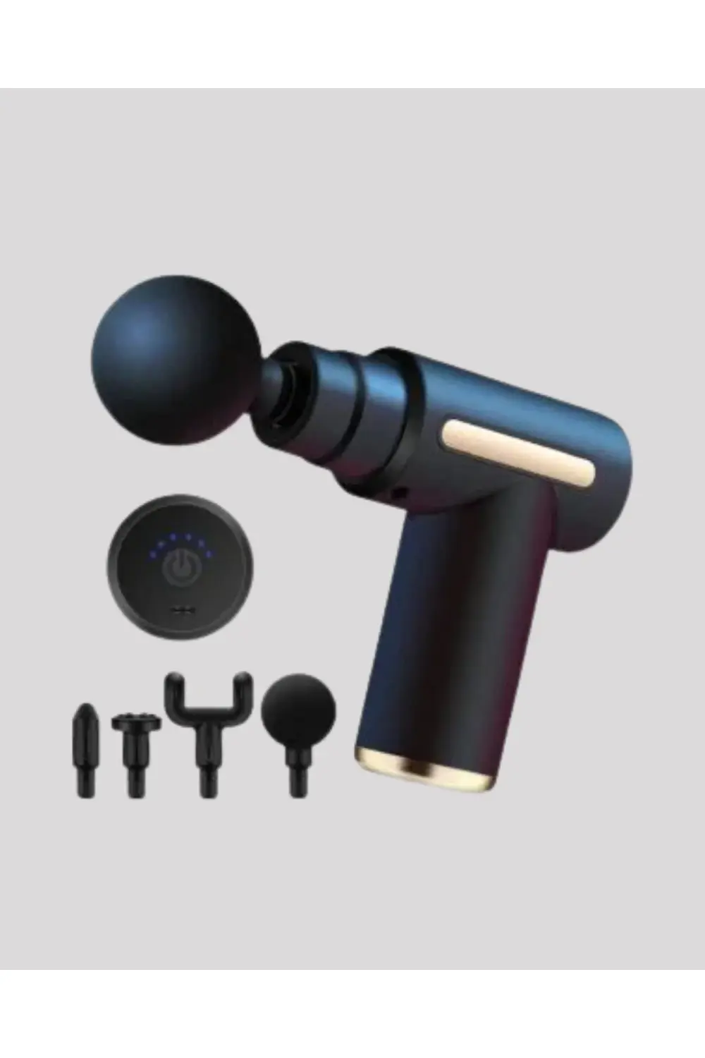 Kanonik Education 6 Kademeli Kas Masaj Tabancası 4 Başlıklı Güçlü Sessiz Sporcu Mas