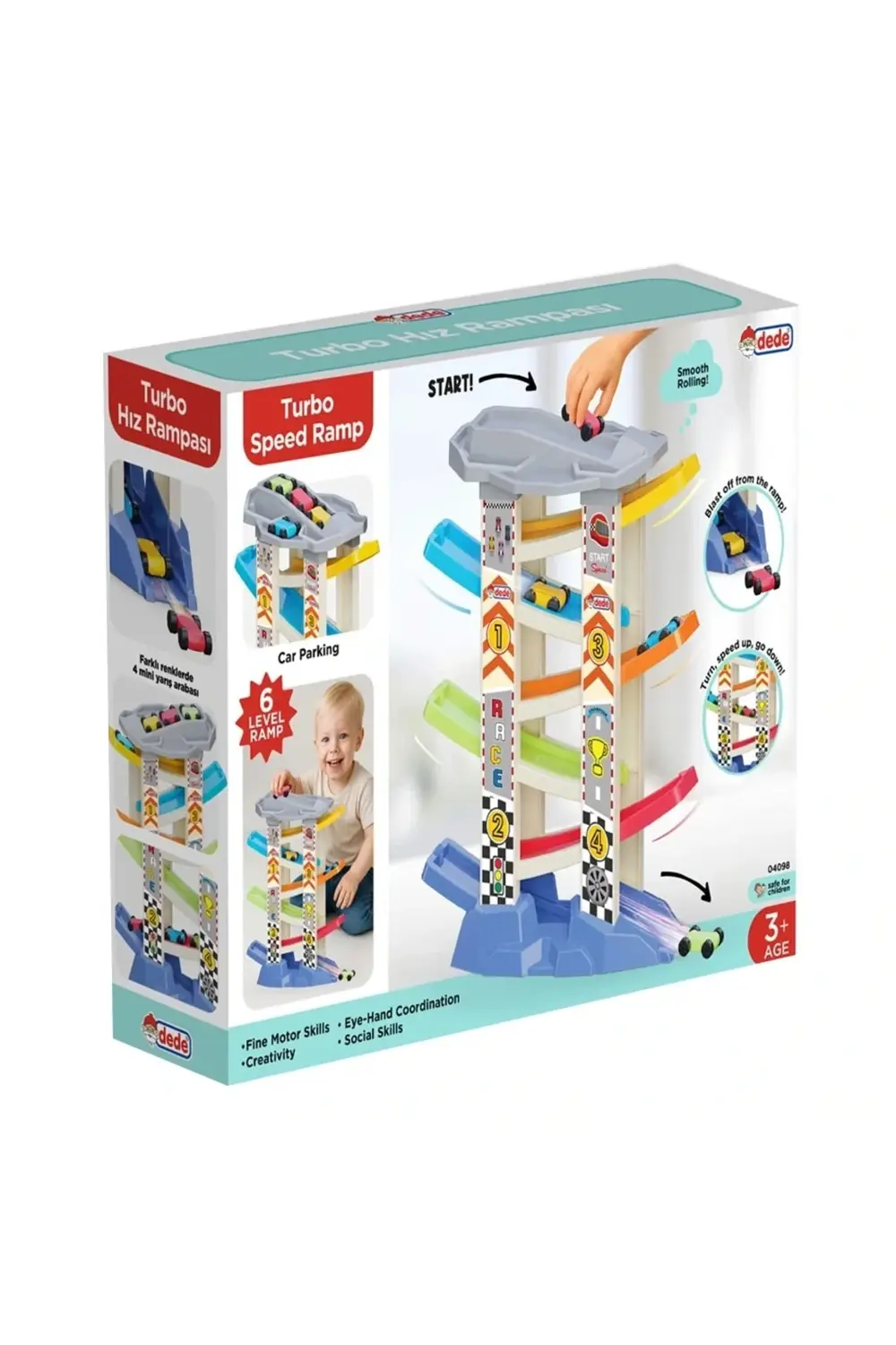 6 Katlı Turbo Hız Rampası Seti