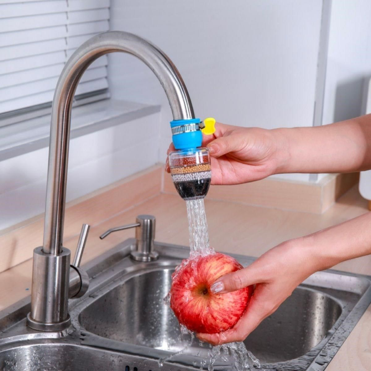 6 Katmanlı Musluk Ucu Filtreli Su Tasarruflu Hijjenik Musluk Başl 6 Katmanlı Musluk Ucu Filtreli Su Tasarruflu Hijjenik Musluk Başl