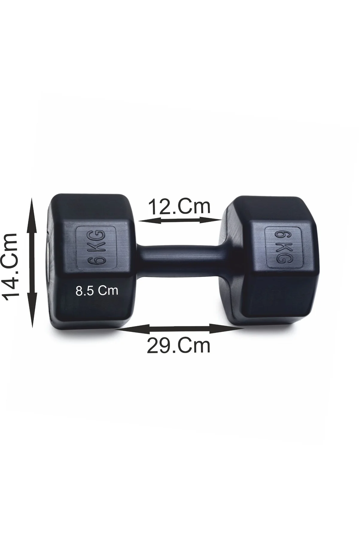 6 Kg Dambıl X2 Adet= 12 Kg