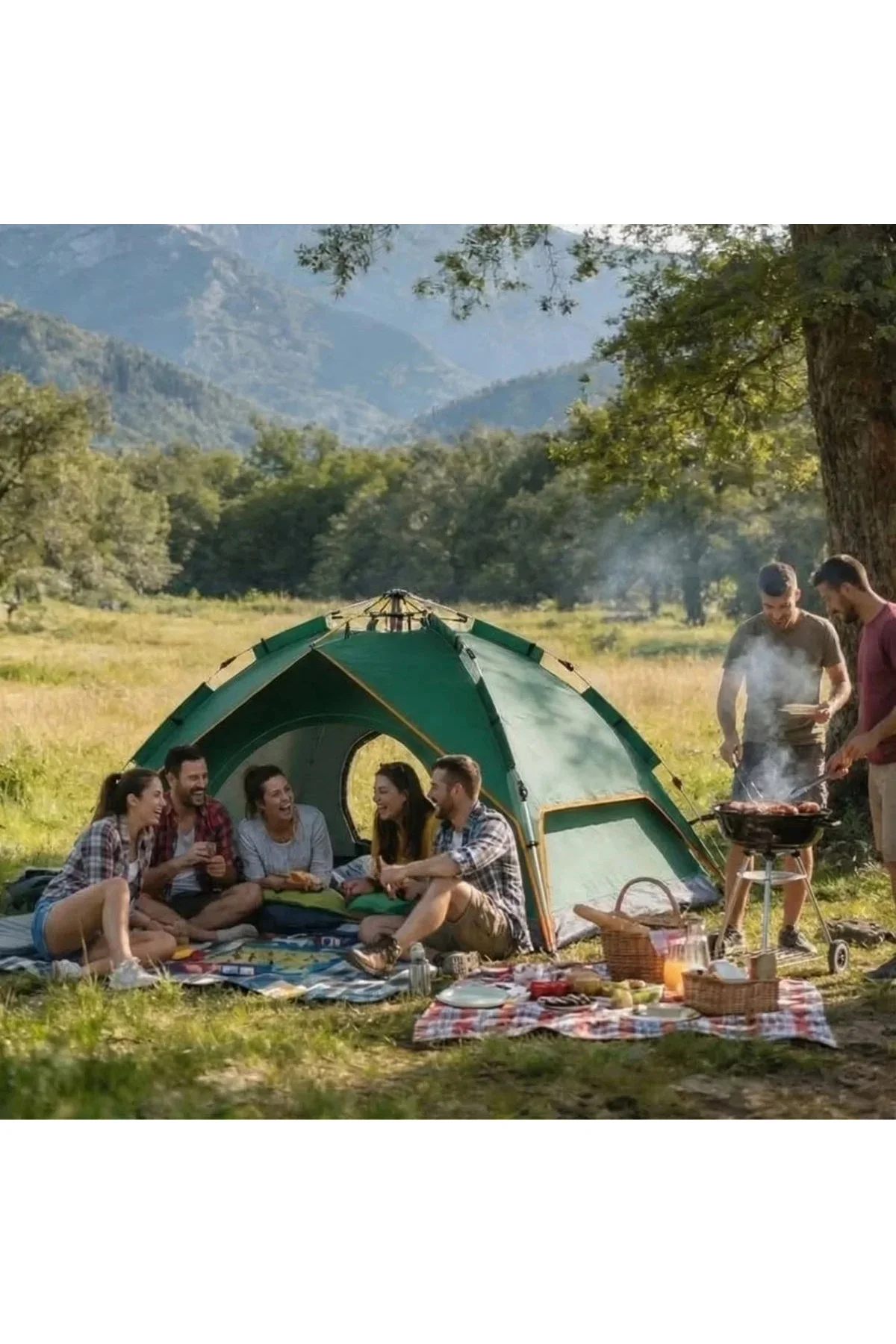 6 Kişilik Otomatik Kamp Çadırı – Çift Katmanlı, Suya Dayanıklı, Hızlı Kurulum Outdoor Aile ve Doğa Ç 6 Kişilik Otomatik Kamp Çadırı – Çift Katmanlı, Suya Dayanıklı, Hızlı Kurulum Outdoor Aile ve Doğa Ç
