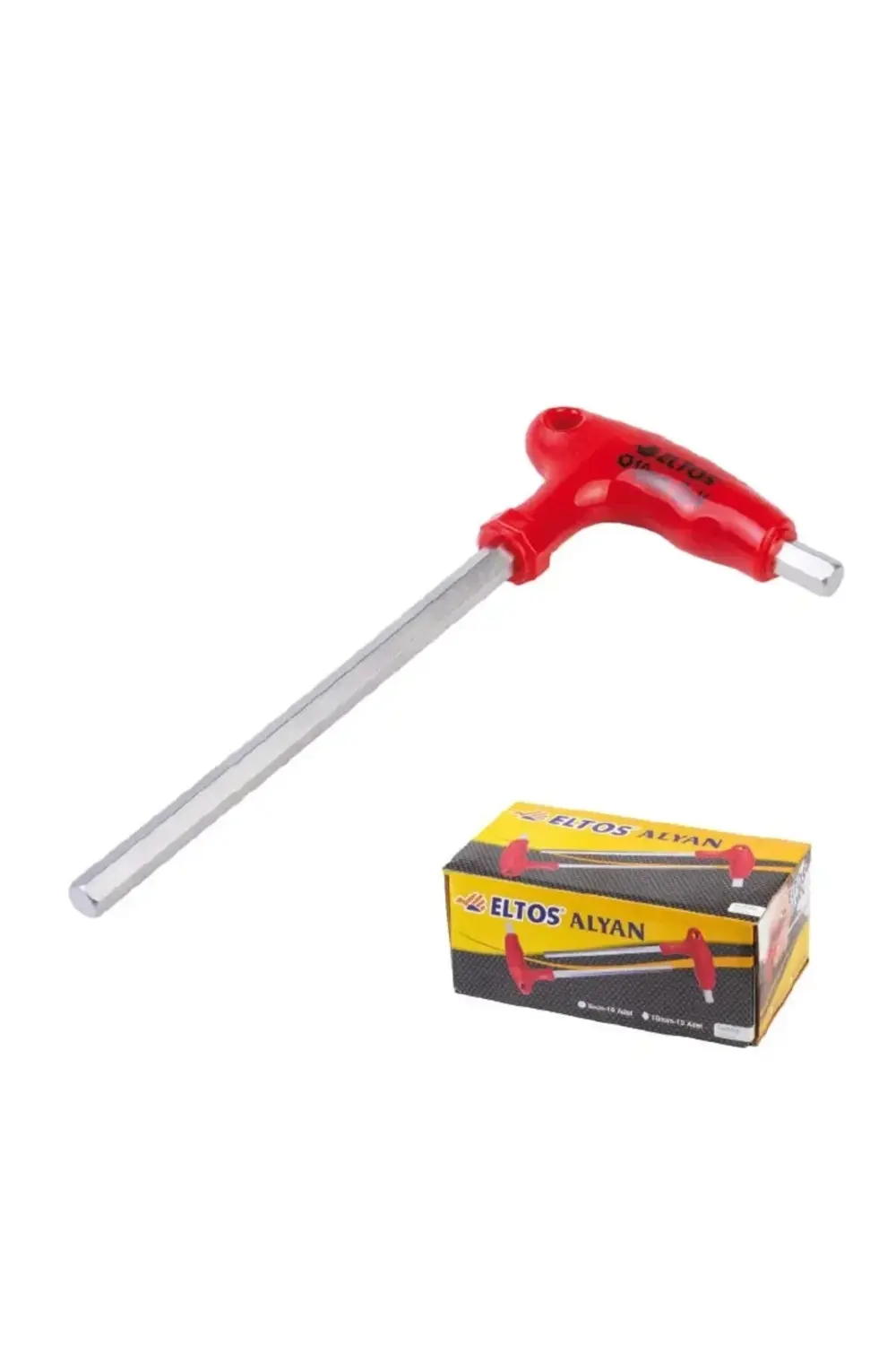 6 Köşe T Tipi Alyan 8 Mm