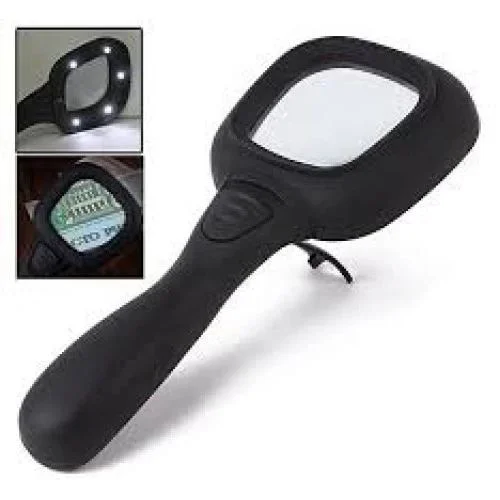 6 LED'li Mor Işıklı Büyüteç 60mm – Sahte Para Kontrolü & Okuma Büyüteci Fiyatı, Yorumları ve Özellikleri