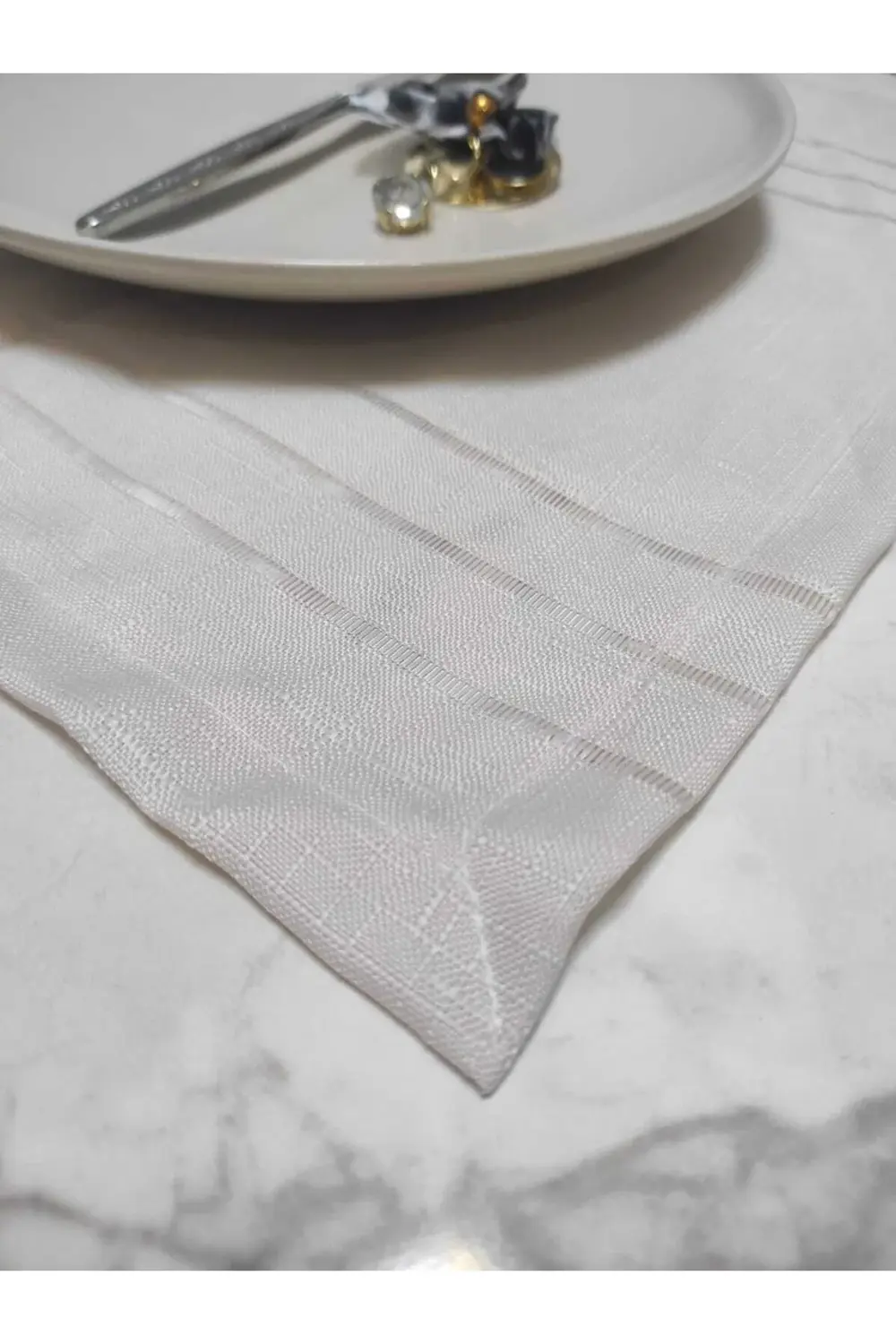 6 'lı Amerikan Servisi Krem