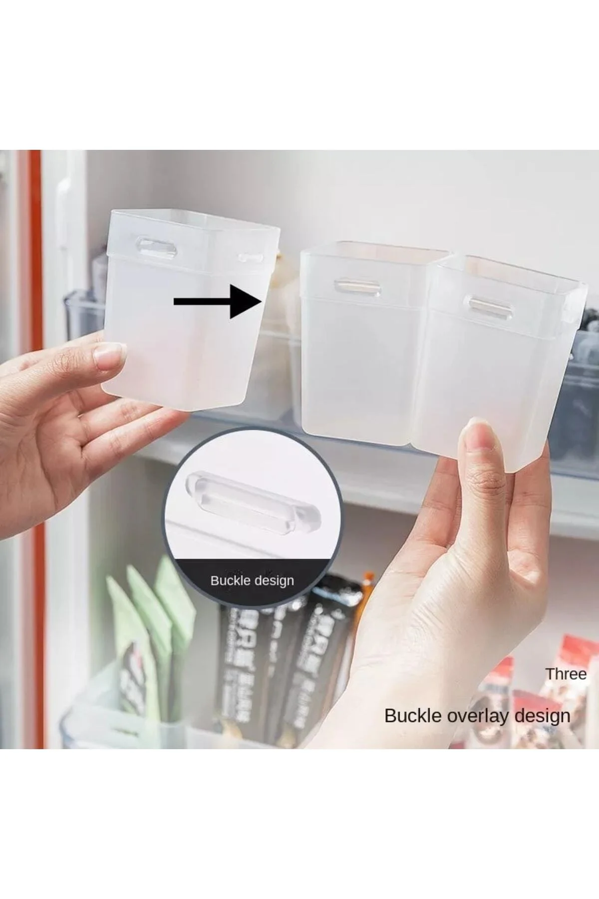 6 Lı Buzdolabı Kapak Içi Düzenleyici Organizer Banyo Ve Muhtelif Kullanım Alanları Tertipleyici Set