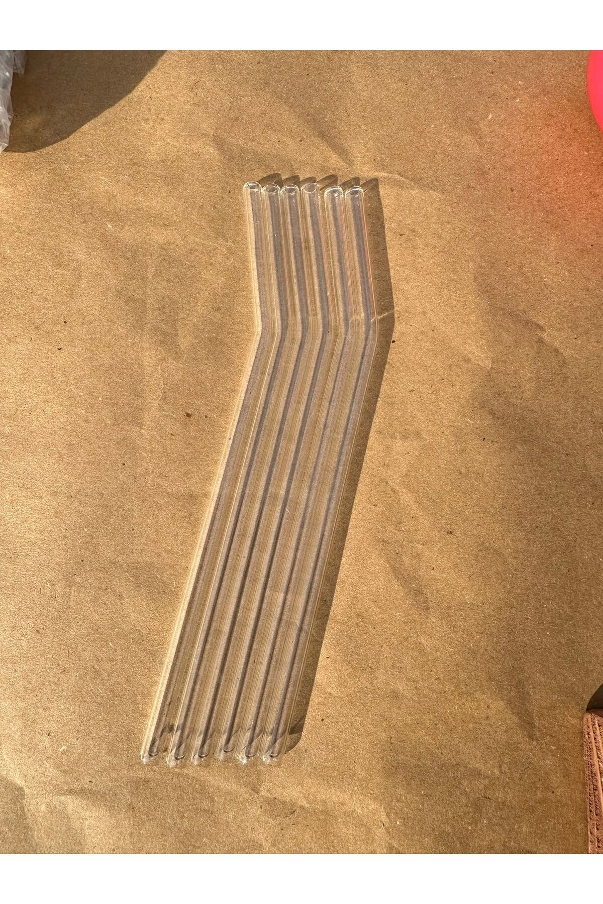 6' lı Cam Pipet 7 mm Eğimli 20 cm uzunluk Borosilikat Parti & Hob