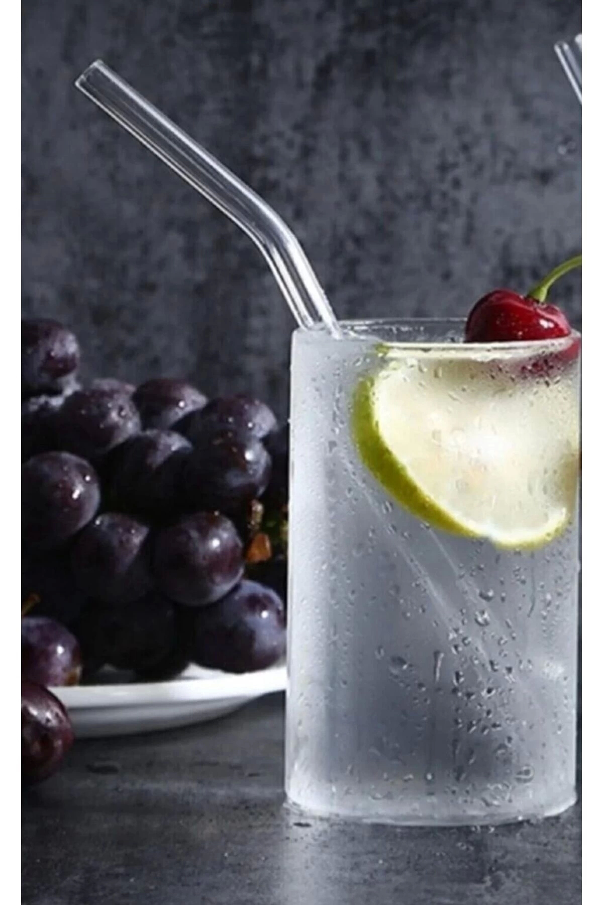 6' lı Cam Pipet 7 mm Eğimli 20 cm uzunluk Borosilikat Parti & Hob