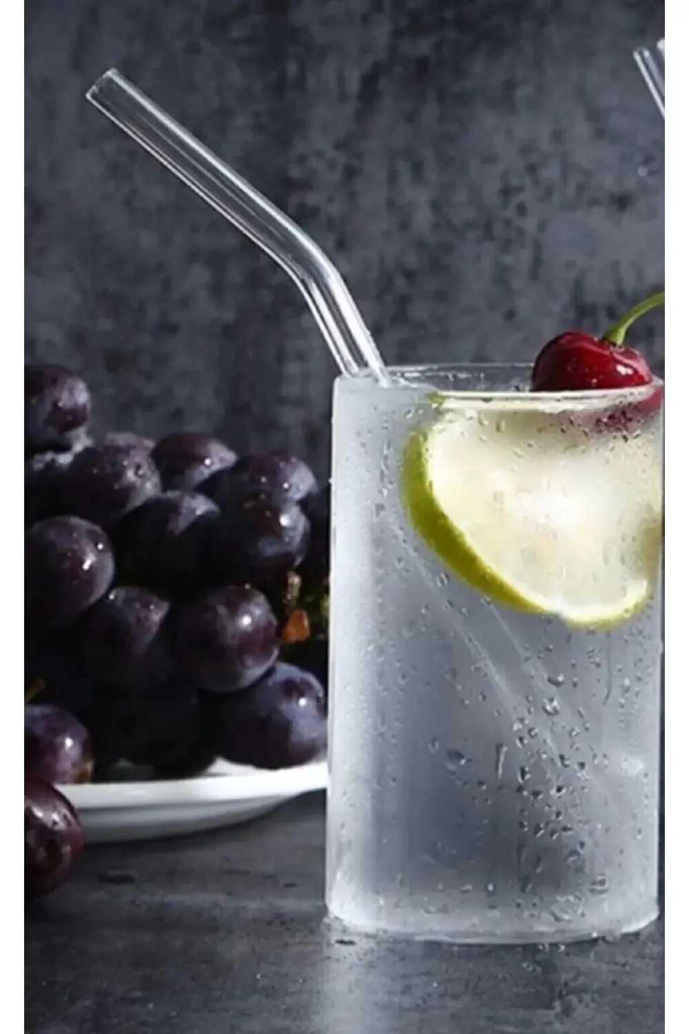 6' lı Cam Pipet 7 mm Eğimli 20 cm uzunluk Borosilikat Parti & Hob