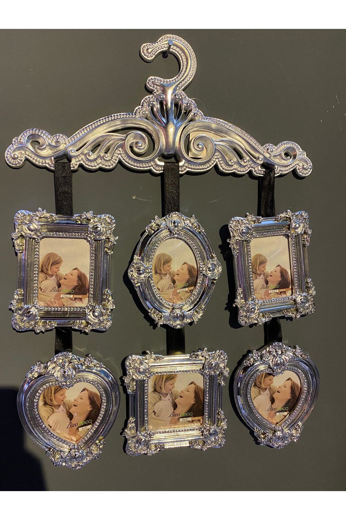 Elif Aksesuar 6 Lı Dekoratif Resimlik Duvar Çerçevesi