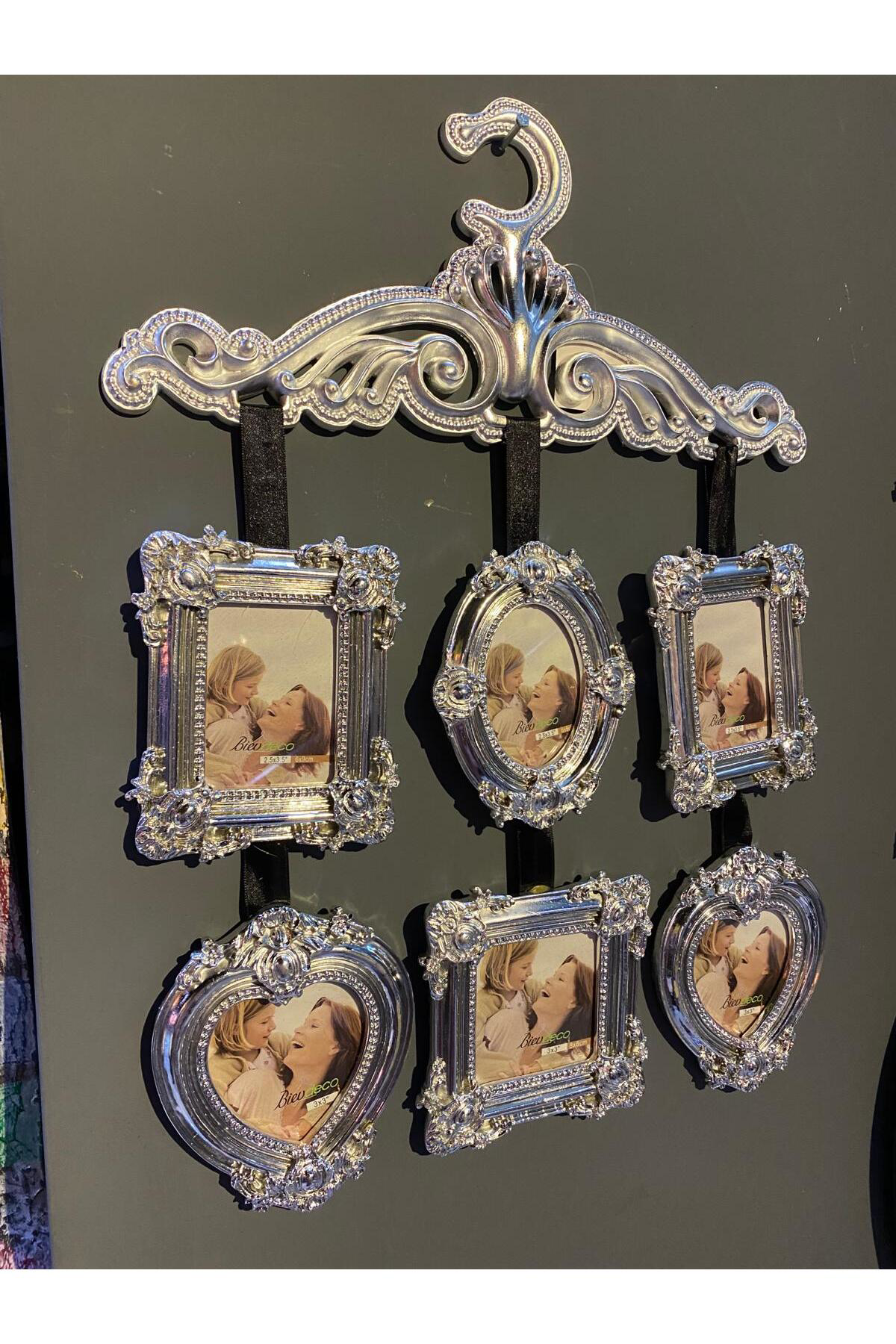 Elif Aksesuar 6 Lı Dekoratif Resimlik Duvar Çerçevesi