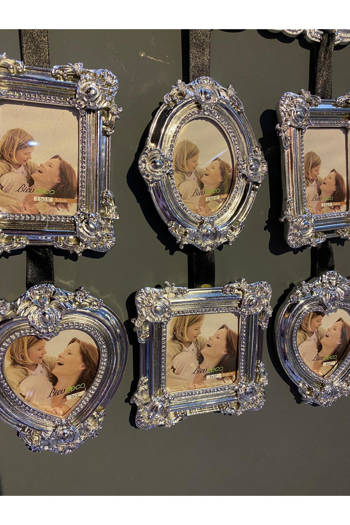 Elif Aksesuar 6 Lı Dekoratif Resimlik Duvar Çerçevesi