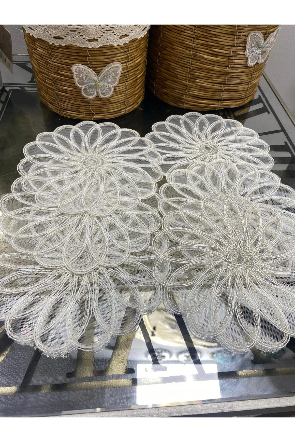 6 Lı Kahve Sunum Peçetesi 16 cm