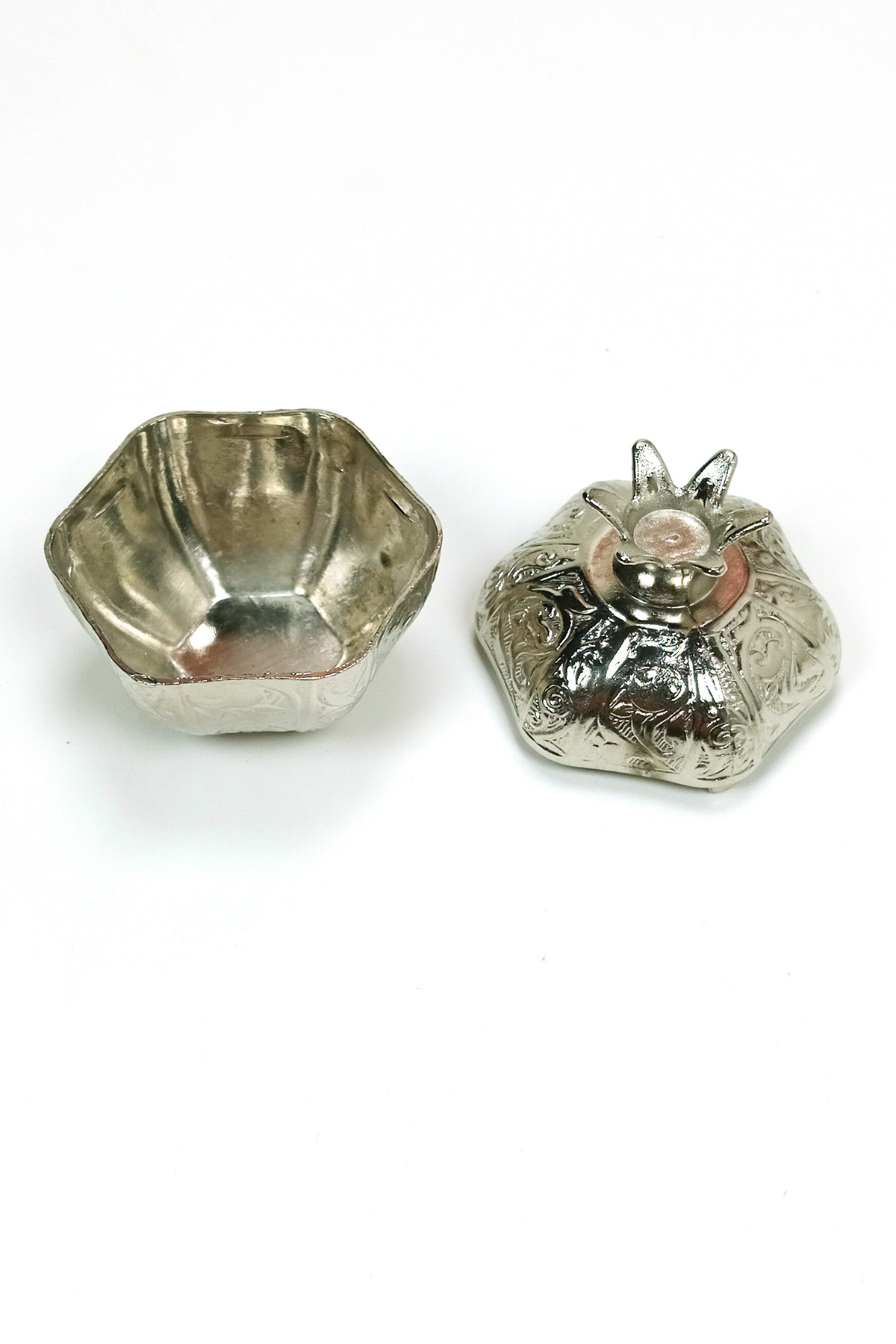 Just Cheap Store 6 Lı Mini Eskitme Osmanlı Temalı Açık Renk Nar Lokumluk Sunum