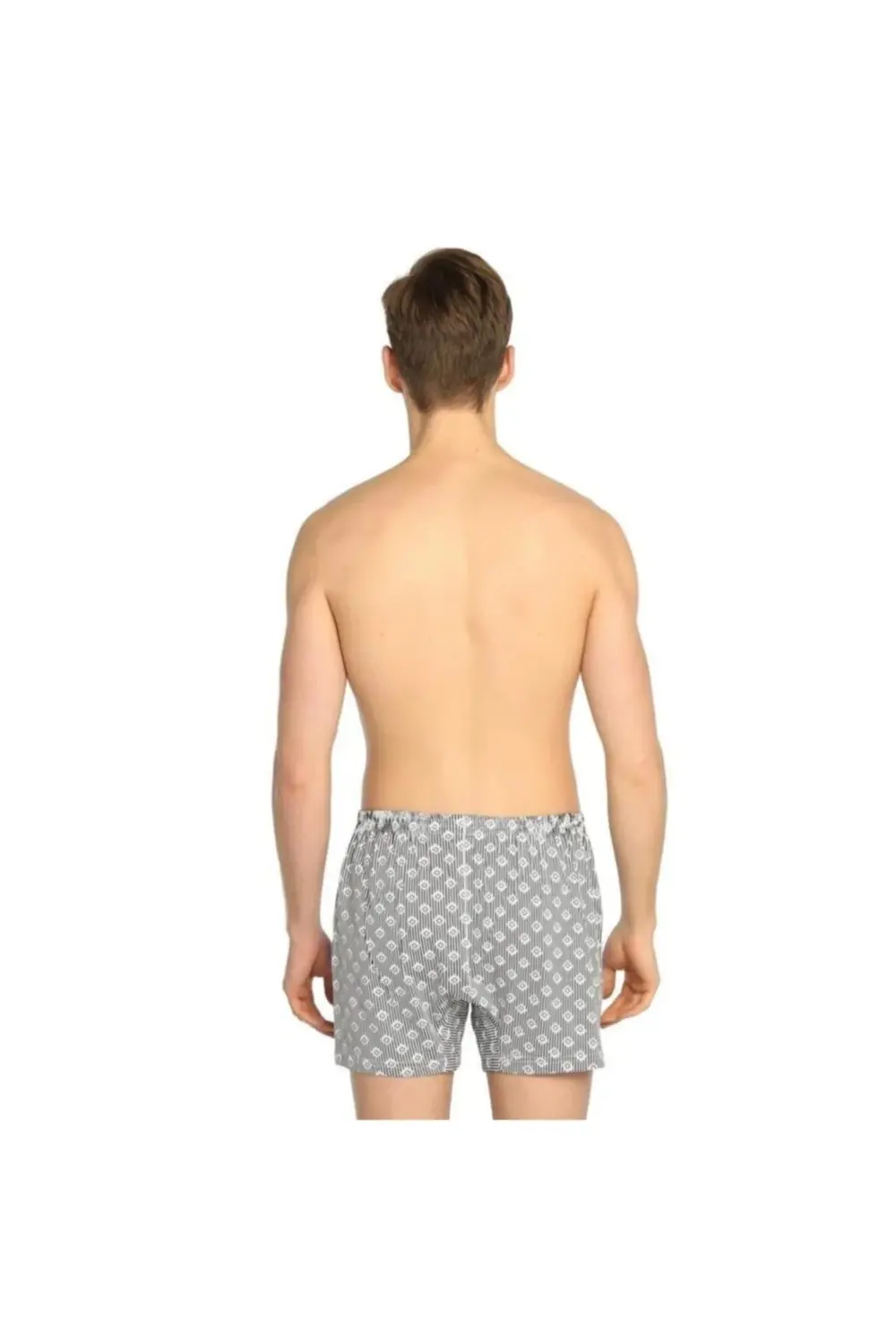 6 Lı Paket 1004 Desenli Erkek Penye Boxer