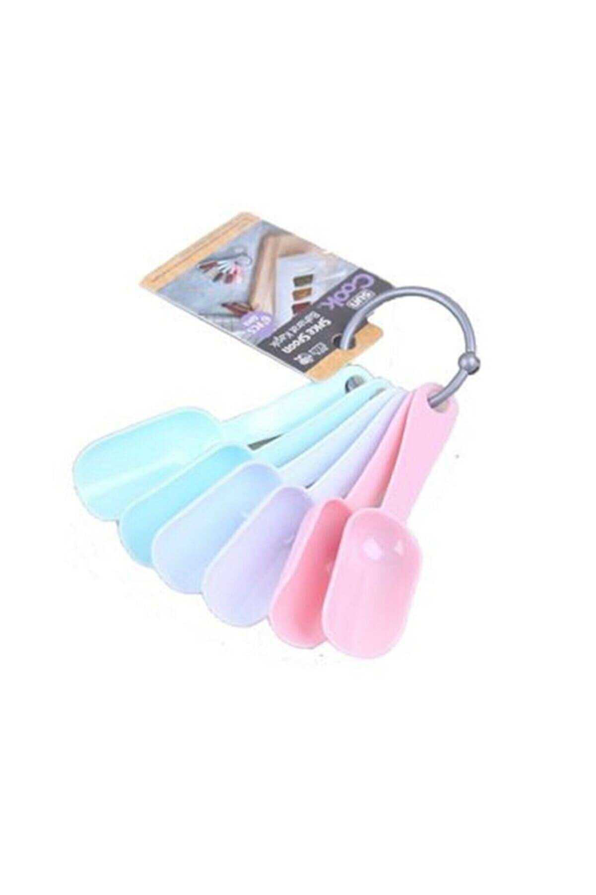 Just Cheap Store 6 Li Plastik Baharat Kaşiği