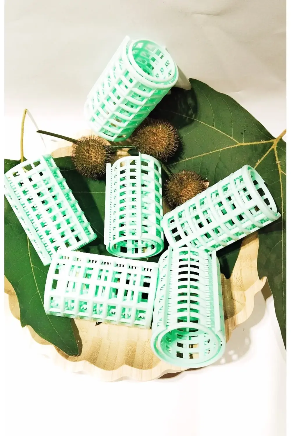 6 Lı Renkli Jumbo Lüks Saç Bigudi