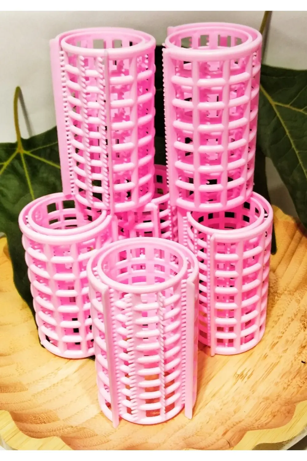 6 Lı Renkli Jumbo Lüks Saç Bigudi