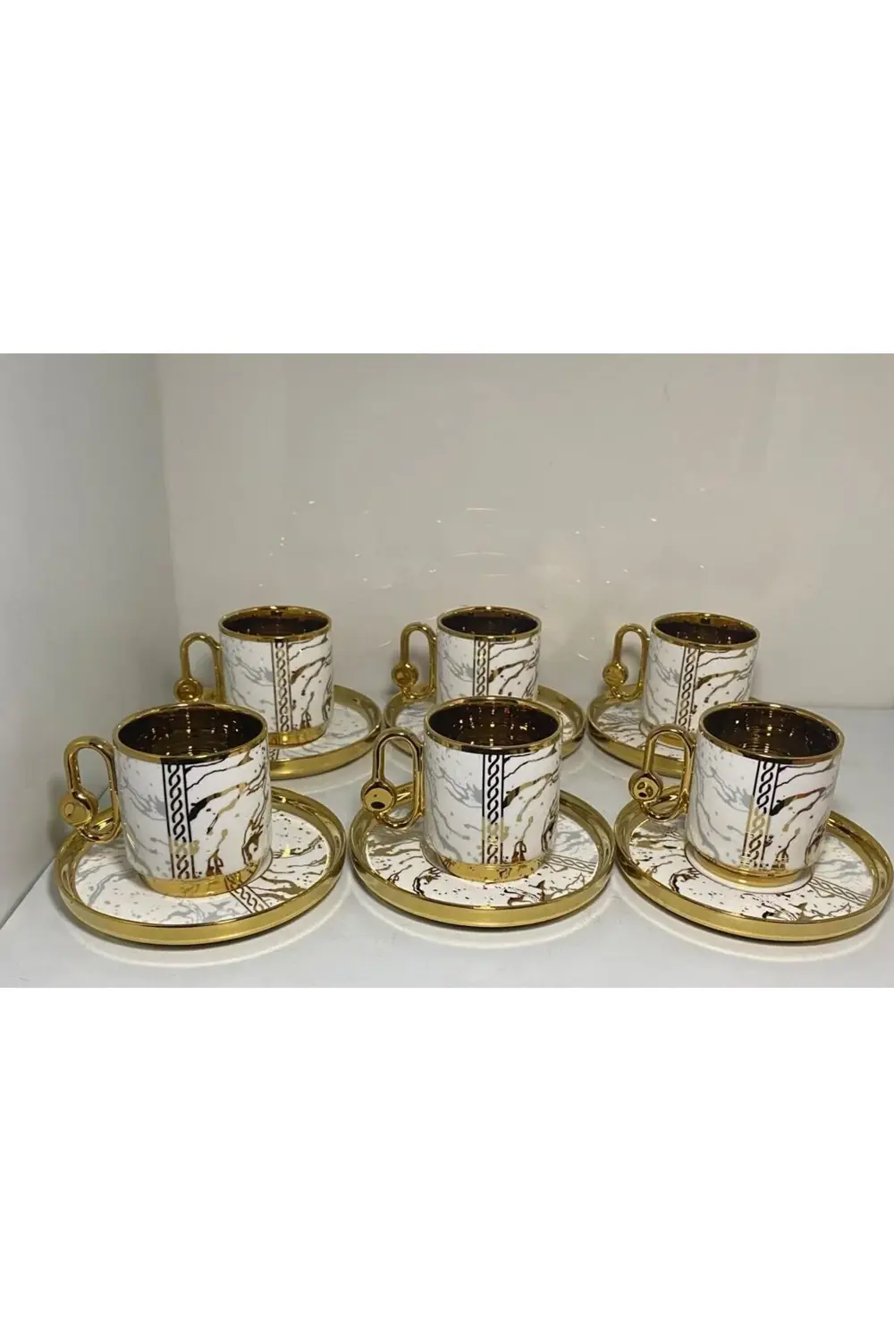 6 Lı Silindir Lüx Fincan Takımı (Ferguson)