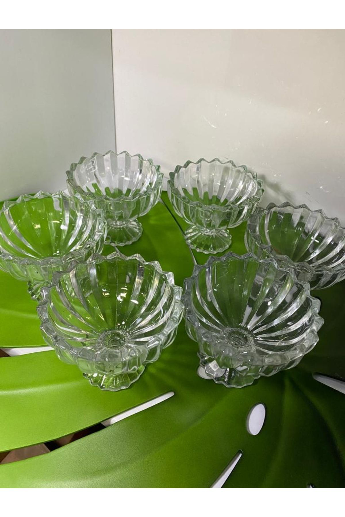 Elif Aksesuar 6 Lı Star Glass Cam Çerezlik Kase