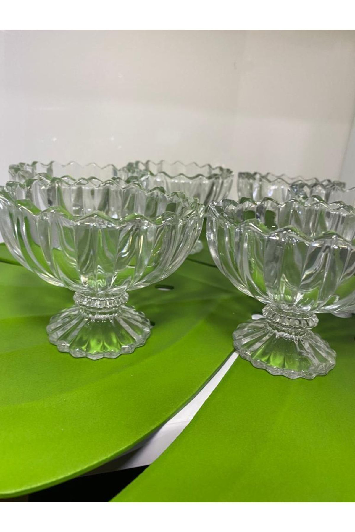 Elif Aksesuar 6 Lı Star Glass Cam Çerezlik Kase