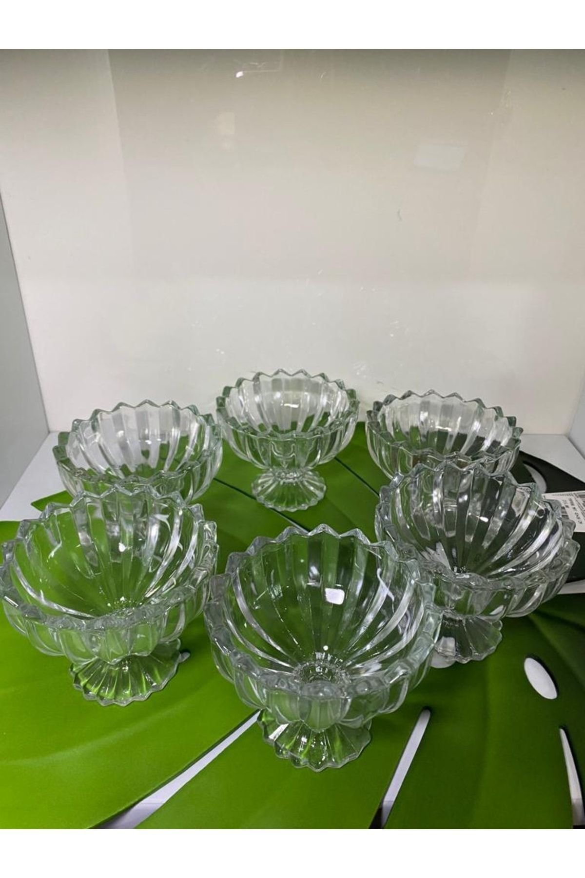 Elif Aksesuar 6 Lı Star Glass Cam Çerezlik Kase