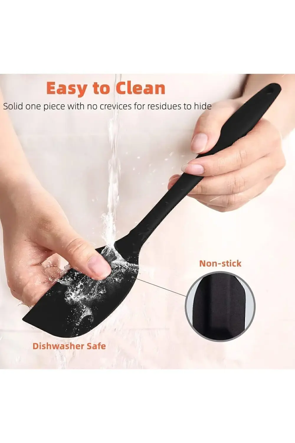 6 lı Takım Yanmaz Yapışmaz Mutfak Pasta Silikon Yumurta Fırçası K