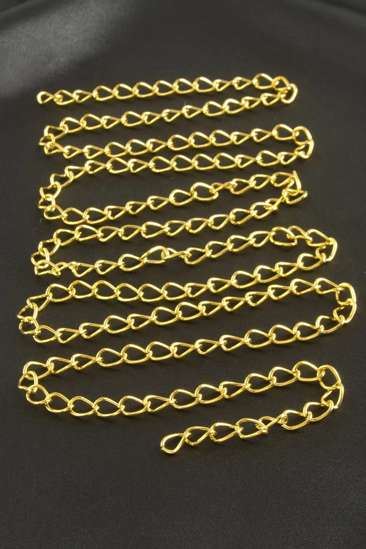 6 mm Oval Zincir 1 metre