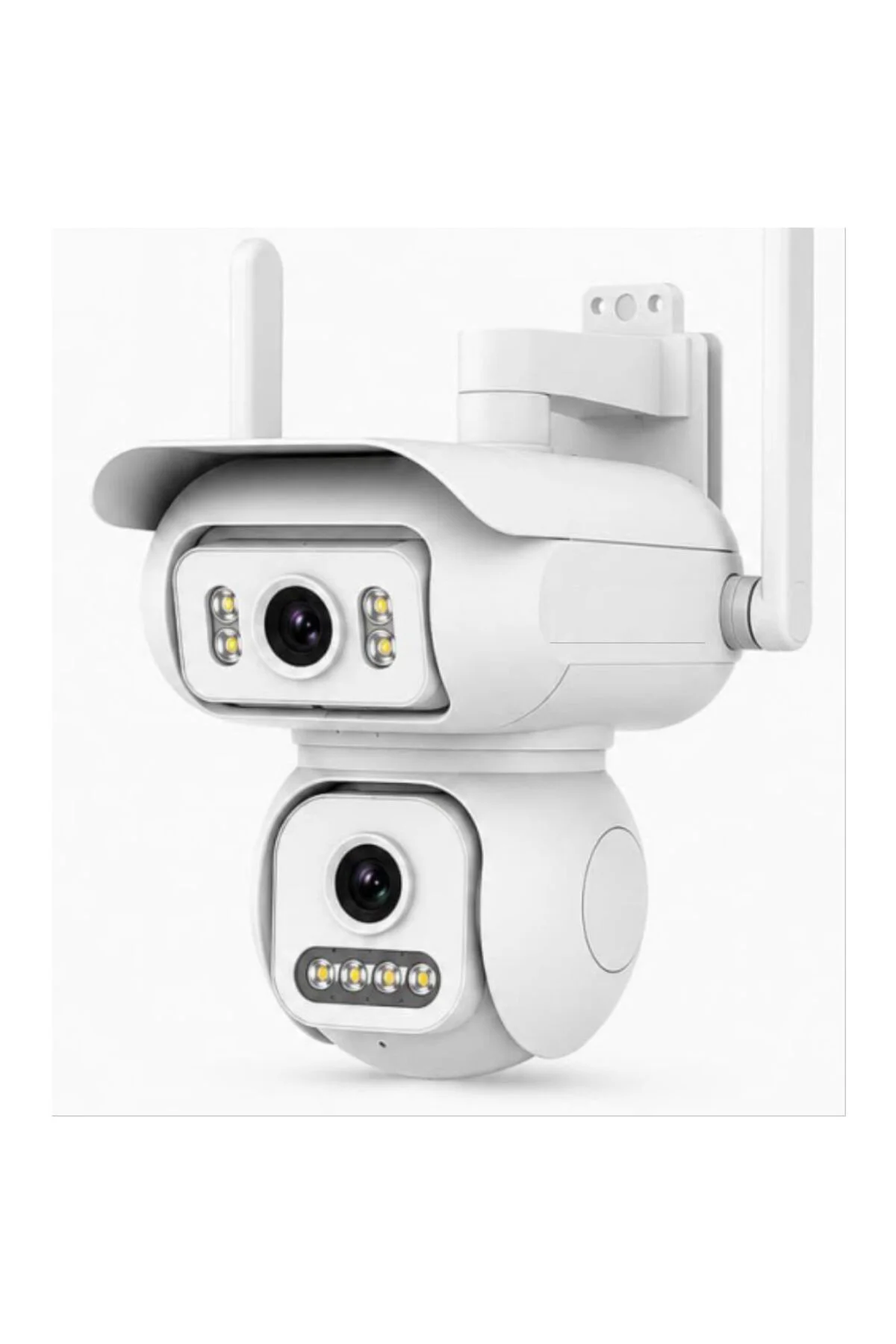 6 MP Wi-Fi PTZ Çift Lensli Dış Mekan Akıllı Güvenlik Kamerası (12 V Adaptör Dahil ) WİFİ_BS_W2 6 MP Wi-Fi PTZ Çift Lensli Dış Mekan Akıllı Güvenlik Kamerası (12 V Adaptör Dahil ) WİFİ_BS_W2
