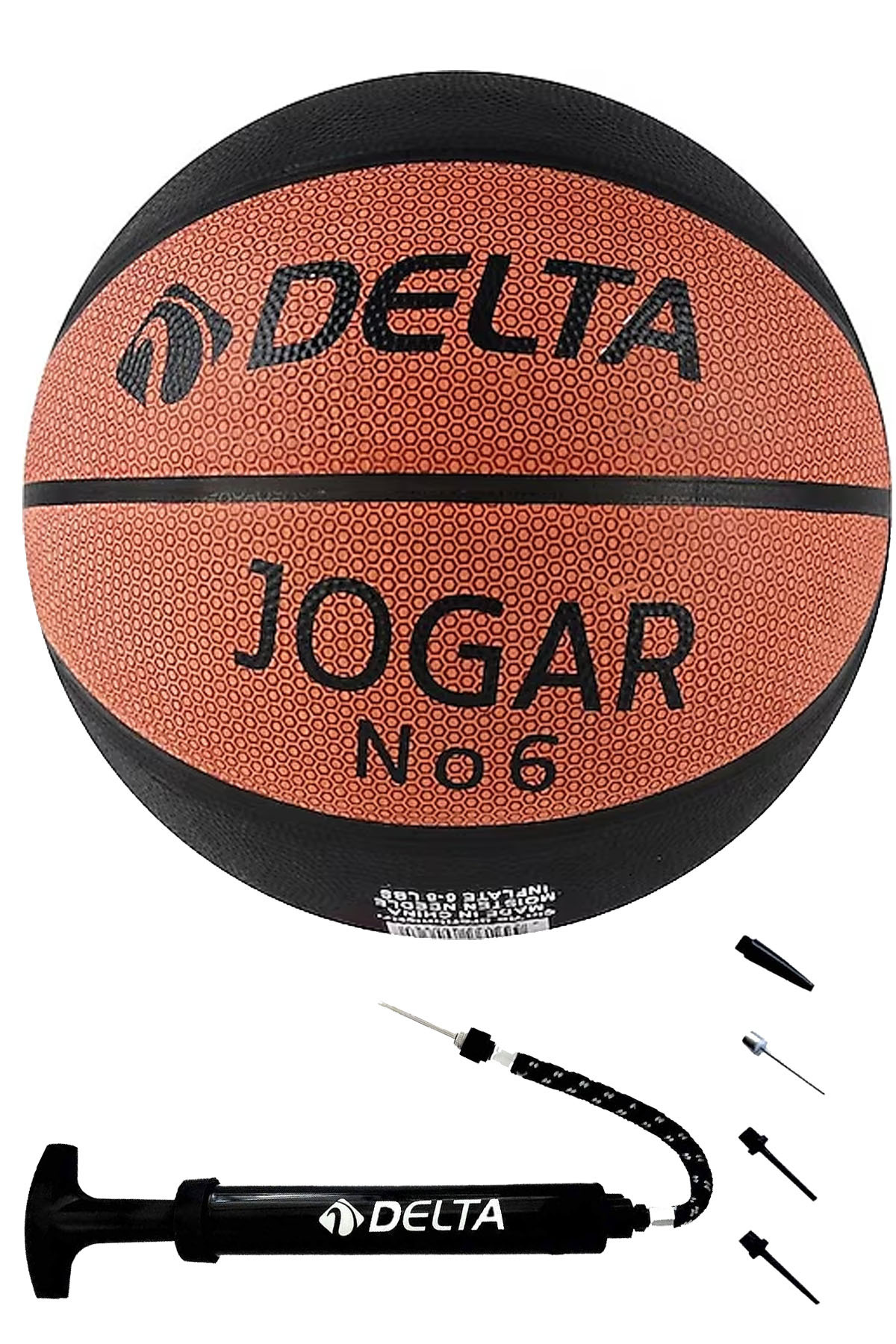 6 Numara Basketbol Topu Seti – Dayanıklı Kauçuk Yüzeyli Basket To