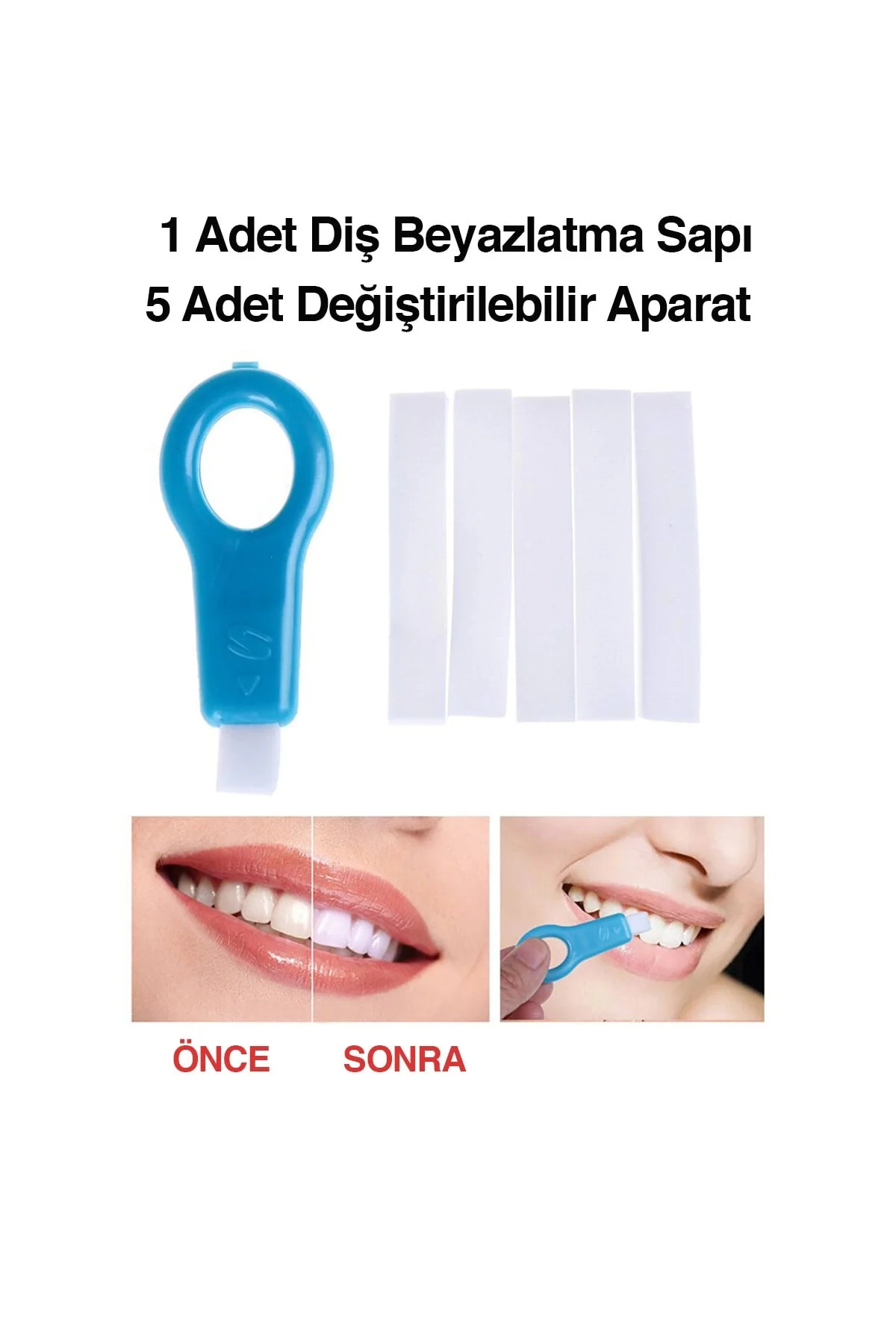 6 Paket Etkili Ağız Bakımı Jel Diş Beyazlatıcı ( Lisinya )