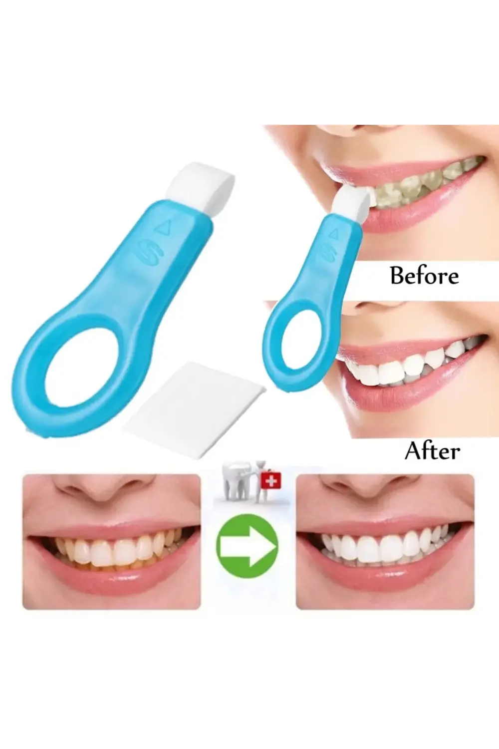 6 Paket Etkili Ağız Bakımı Jel Diş Beyazlatıcı